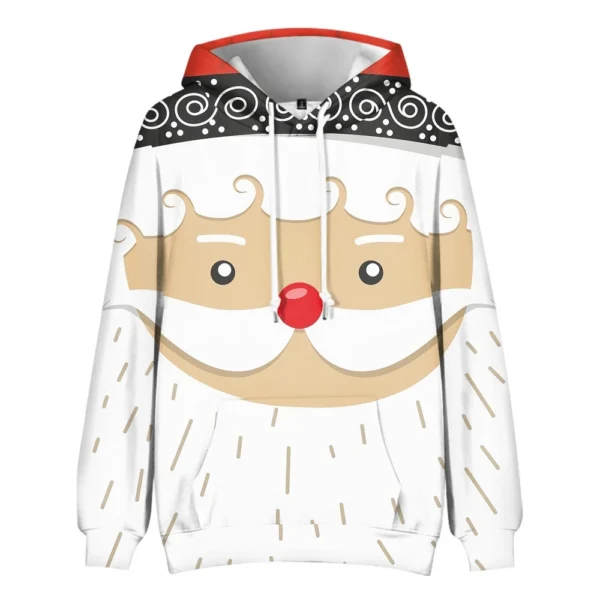 Hooded Sports Tracksuit Unisex Running Outfits Long Sleeve Pullover Hoodies - Image 12