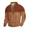 Men's Corduroy Cardigan 6-button Long-sleeved Sweatshirt - Image 5