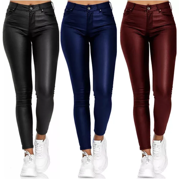 Women's high leggings long pants women - Image 2
