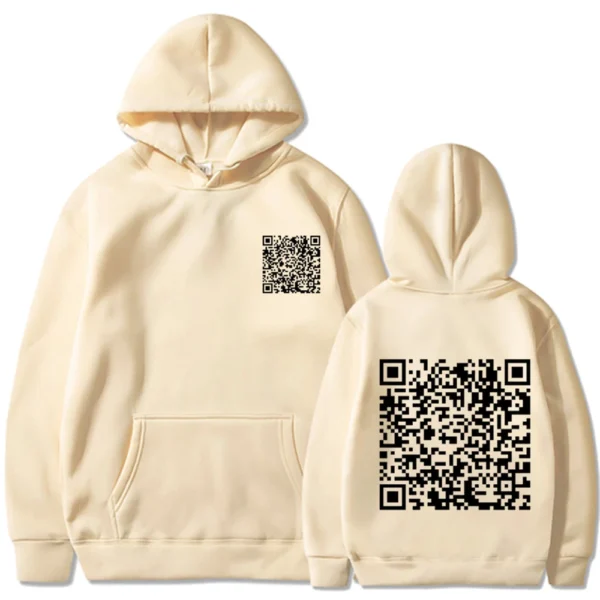 Unisex Fashion Casual Long Sleeved Round Neck Loose Plush Pullover With Rope - Image 9