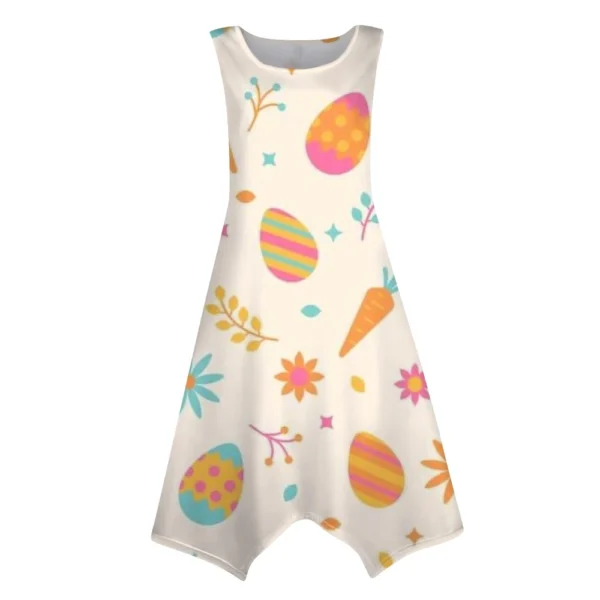 Women's Dresses Fashion Loose Easter Summer Casual Printed Sundresses Dress - Image 9