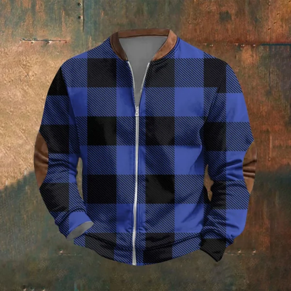 Men's Retro Casual Gradient Printed Sweatshirt - Image 16