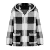 Fall Winter Ethos Plaid Casual Long-sleeved Hooded Cardigan Zipper Coat - Image 15
