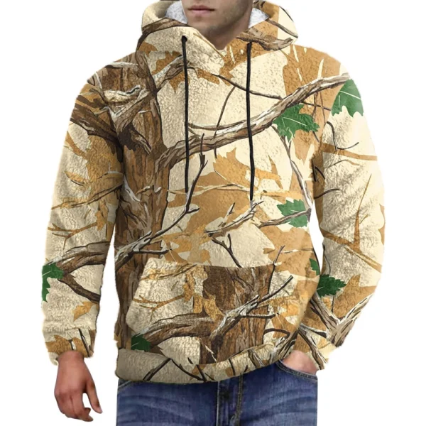 Hooded Sports Tracksuit Unisex Running Outfits Long Sleeve Pullover Hoodies - Image 5