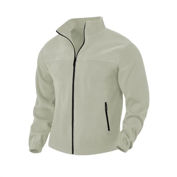 Men's jacket zipper collar jacket - Image 8
