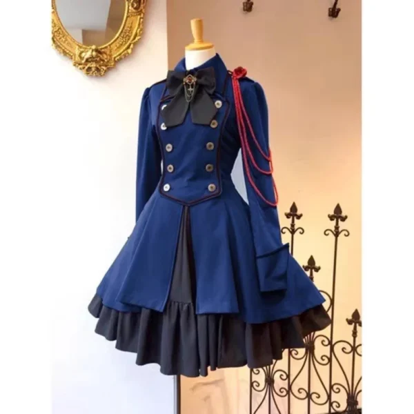 Women's long-sleeved loose dress - Image 12