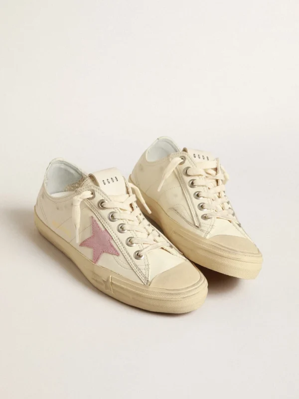 gg*db Women's shoes white pink star board shoes casual shoes - Image 2