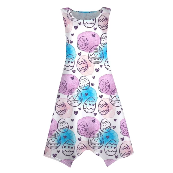 Women's Dresses Easter Sundresses Loose Printed Fashion Casual Summer Dress - Image 8