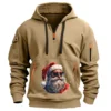 Men's Printed Sweatshirt Hoodie Zipper Arm Pocket Cardigan Men's Sports Large - Image 9