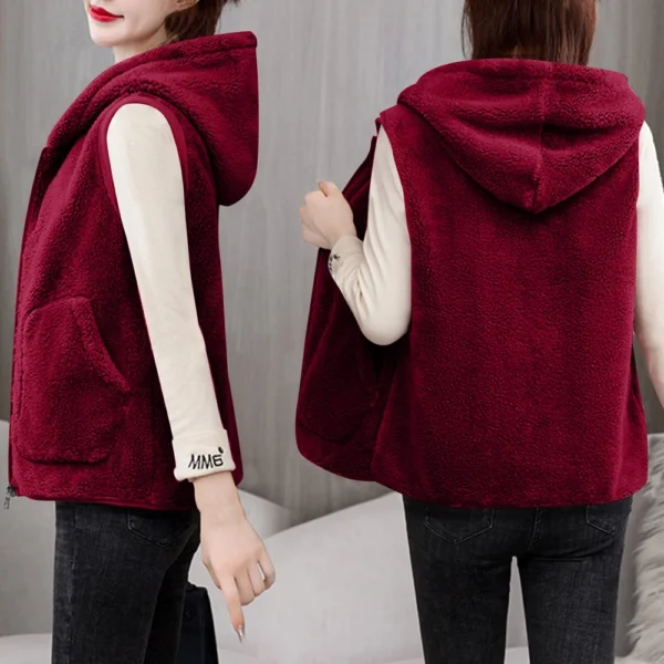 Women's Fall And Winter Temperament Double-Sided Coral Velvet Thickened And - Image 28