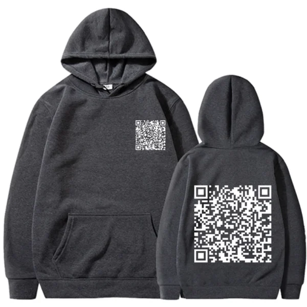Unisex Fashion Casual Long Sleeved Round Neck Loose Plush Pullover With Rope - Image 19