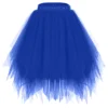 Women's Fashion Solid Color Half Skirt Party Ballet Puff Skirt Mesh Skirt - Image 79