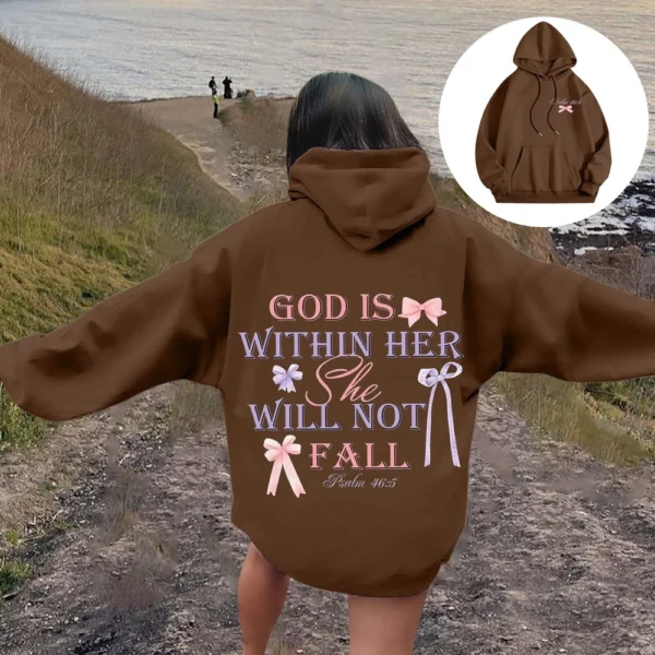 Women's Fashion Lightweight Pullover with Pockets Long Sleeve Hoodies - Image 16
