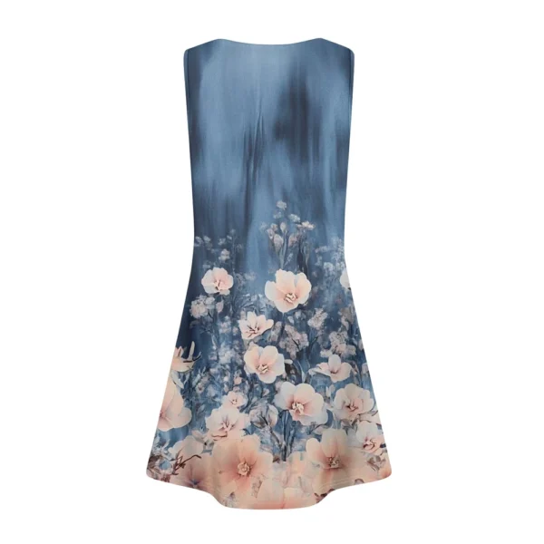 Women's Casual Sundress With Pockets Summer Boho Beach Dress,Holiday Hresses - Image 12