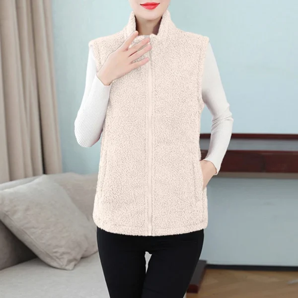 Women's Fall And Winter Temperament Lamb's Wool Thickened And Padded Warm Plus - Image 13