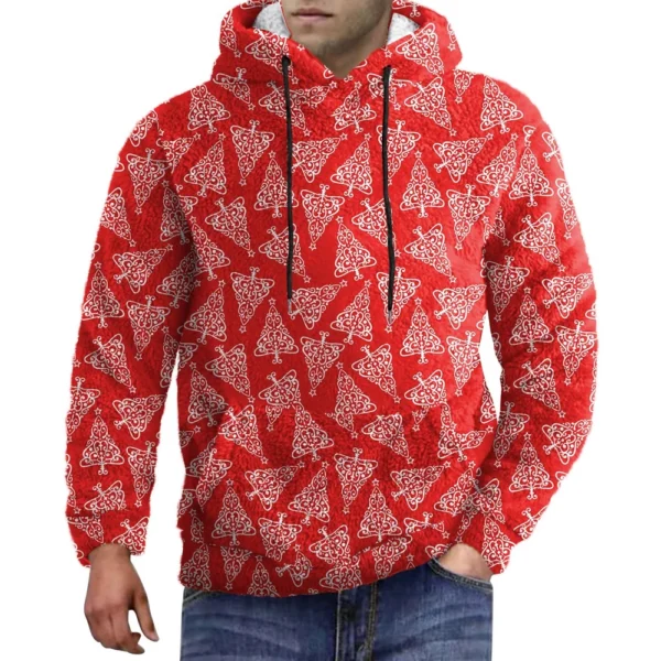 Men's Standing Collar Sweatshirt Is Outdoor Casual Sweaters Tops - Image 2