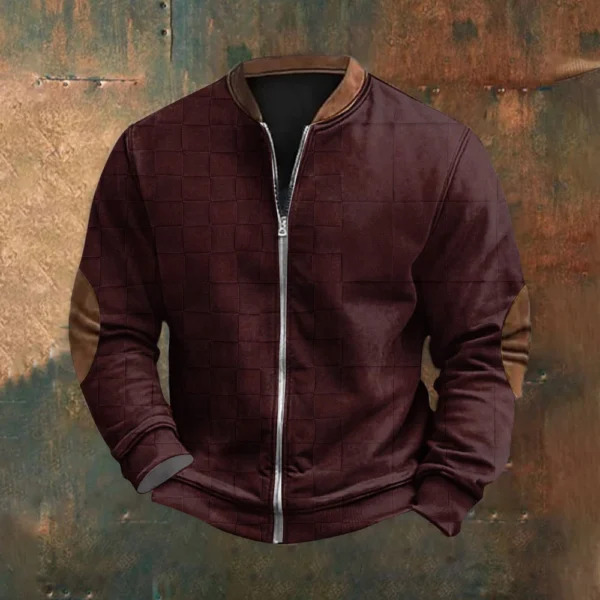 Men's Retro Casual Gradient Printed Sweatshirt - Image 25