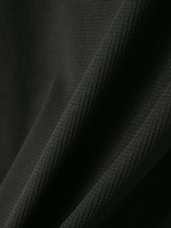 High neck solid color half zip pocket long sleeve for men - Image 15