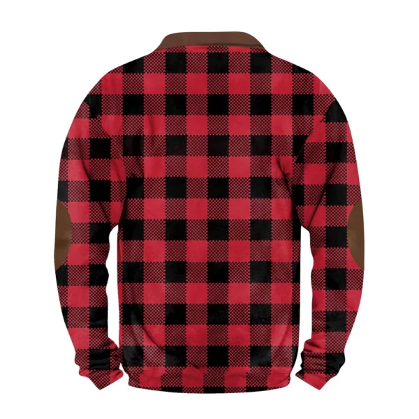Men's Retro Casual Gradient Printed Sweatshirt - Image 9