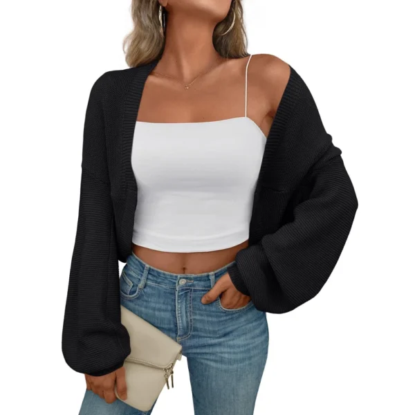 Women's Temperament Comfortable Loose Solid Color Sun Cardigan Long Sleeve - Image 2