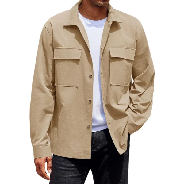 Men's Casual Camouflage Sports Sweatshirt Long Sleeve Zipper Hooded Jacket Coat - Image 22