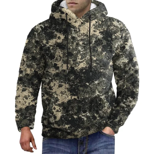Hooded Sports Tracksuit Unisex Running Outfits Long Sleeve Pullover Hoodies - Image 19