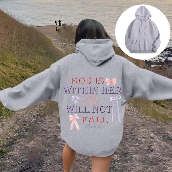 Women's Fashion Lightweight Pullover with Pockets Long Sleeve Hoodies - Image 19