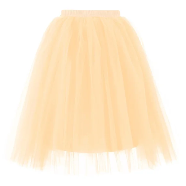 Women's Fashion Solid Color Half Skirt Party Ballet Puff Skirt Five Layer Mesh - Image 11