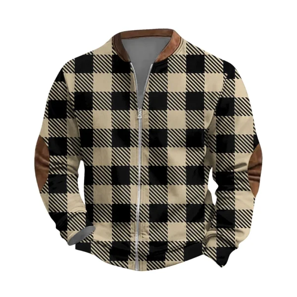 Men's Retro Casual Gradient Printed Sweatshirt - Image 17