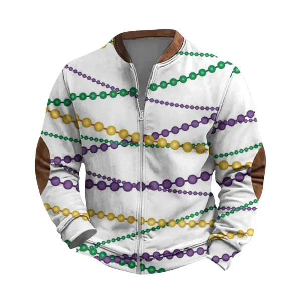 Men's Retro Casual Gradient Printed Sweatshirt - Image 29
