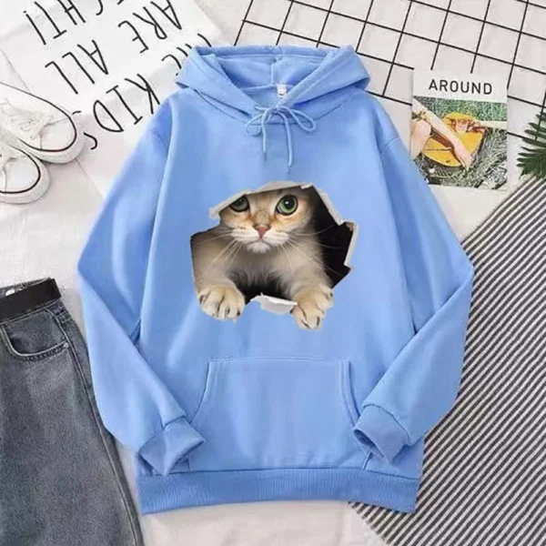 Womens Oversized Fleece Sweatshirts Long Sleeve Sweaters Pullover Fall Outfits - Image 40