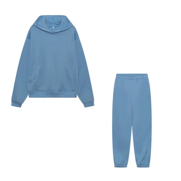Women's casual long sleeve hoodie pant suit - Image 19