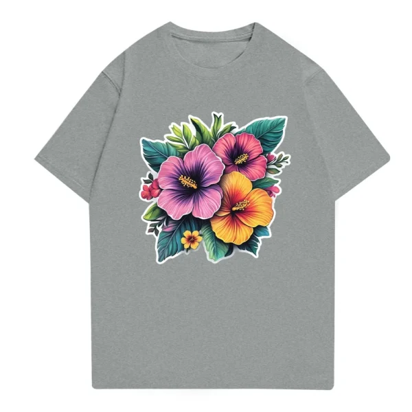 Men's Stand Collar Short Sleeve Shirt Loose Leisure Holiday Shirt Man - Image 19