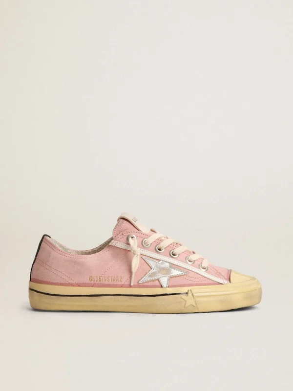 gg*db Women's shoes pink silver star board shoes casual shoes