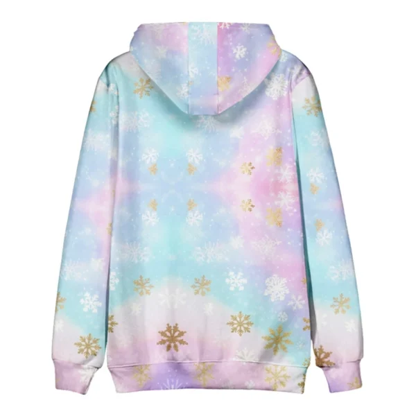 Men's Loose Printed Hooded Sweatshirt Men's Casual Fashion Sports Sweatshirt - Image 12