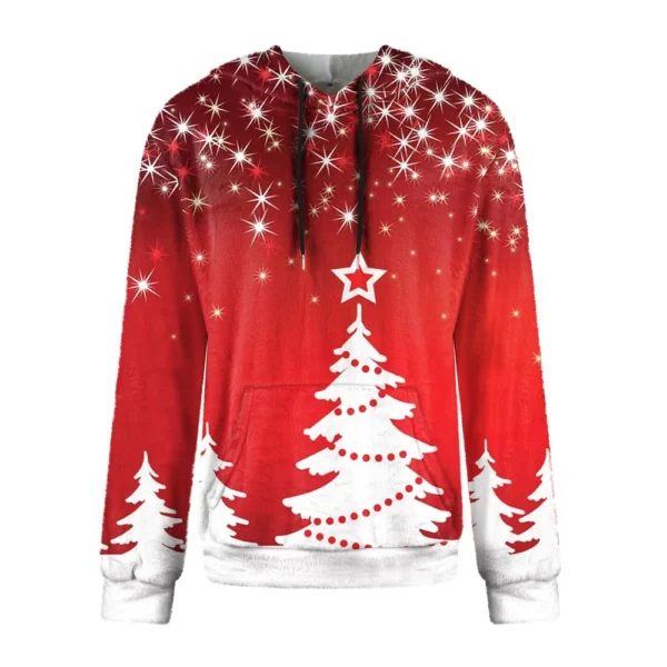Hooded Sports Tracksuit Unisex Running Outfits Long Sleeve Pullover Hoodies - Image 11