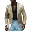 Unisex Winter Christmas Prints Suit Jackets Unisex Casual Fashion Button Jackets - Image 31
