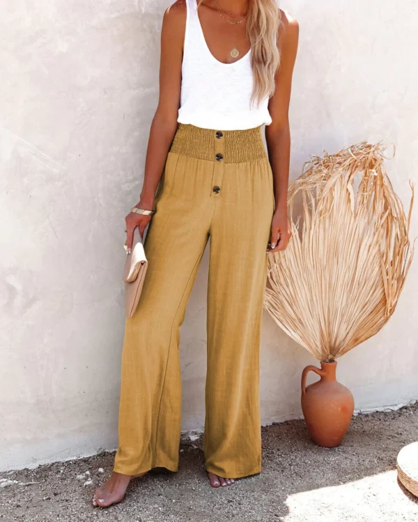 Women's clothing high waist loose long legs women - Image 14