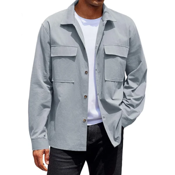 Men's Casual Camouflage Sports Sweatshirt Long Sleeve Zipper Hooded Jacket Coat - Image 19