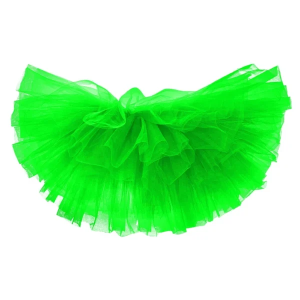 Women's Fashion Solid Color Half Skirt Party Ballet Puff Skirt Mesh Skirt - Image 38