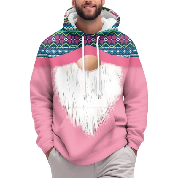 Hooded Sports Tracksuit Unisex Running Outfits Long Sleeve Pullover Hoodies - Image 8