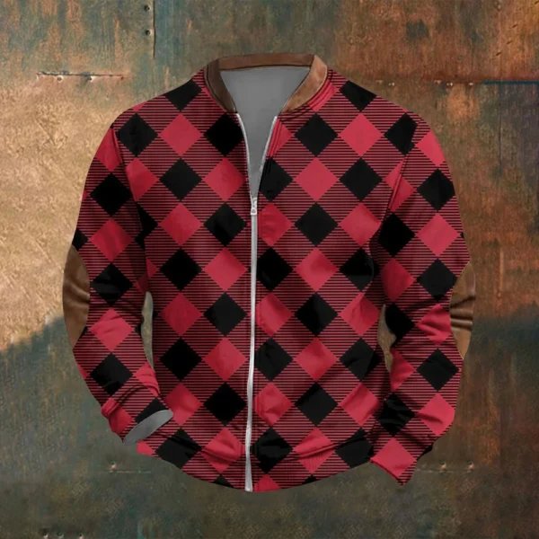 Men's Retro Casual Gradient Printed Sweatshirt - Image 25