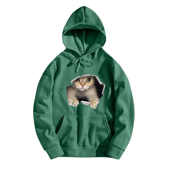 Womens Oversized Fleece Sweatshirts Long Sleeve Sweaters Pullover Fall Outfits - Image 11
