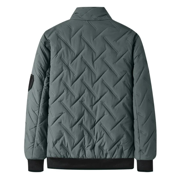 Men's Cotton-padded Fall And Winter Coat Warm And Thick Windproof Coat Stand-up - Image 12