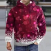 Men's Standing Collar Sweatshirt Is Outdoor Casual Sweaters Tops - Image 16