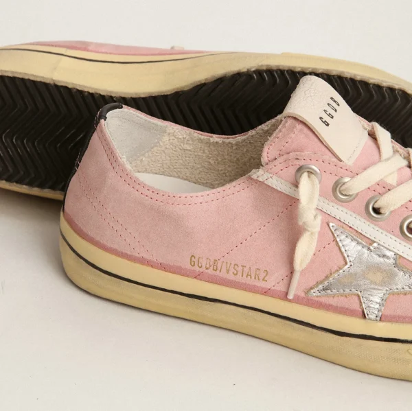 gg*db Women's shoes pink silver star board shoes casual shoes - Image 8