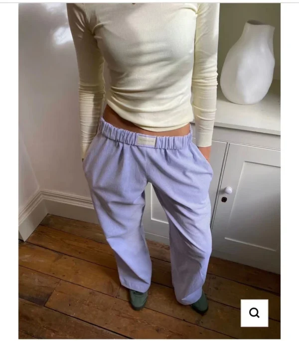 Women's Striped Wide Leg Pants Casual Pants - Image 19
