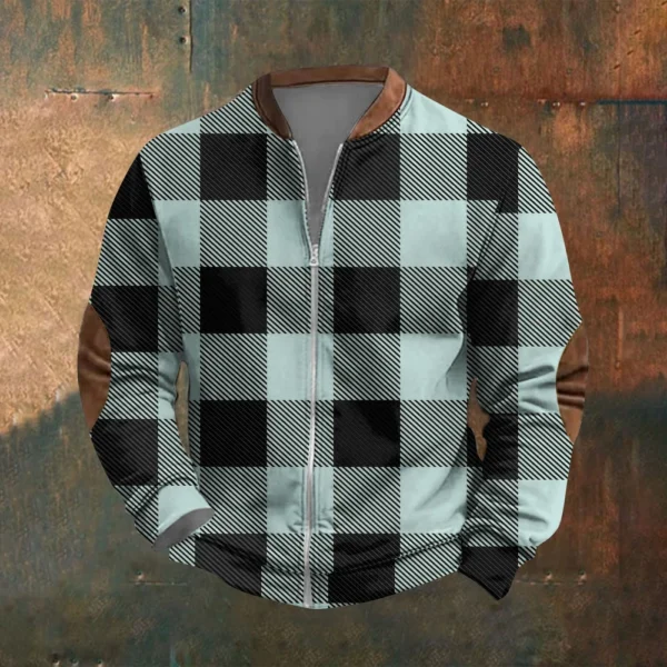 Men's Retro Casual Gradient Printed Sweatshirt - Image 25
