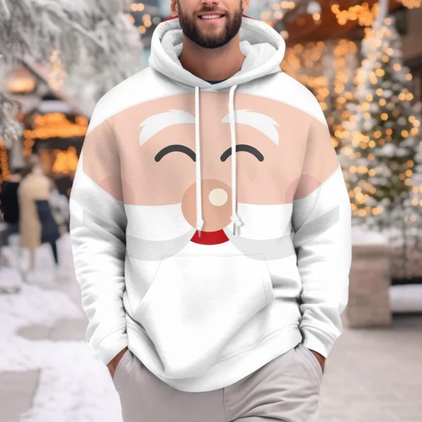 Hooded Sports Tracksuit Unisex Running Outfits Long Sleeve Pullover Hoodies - Image 28