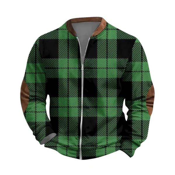 Men's Retro Casual Gradient Printed Sweatshirt - Image 14